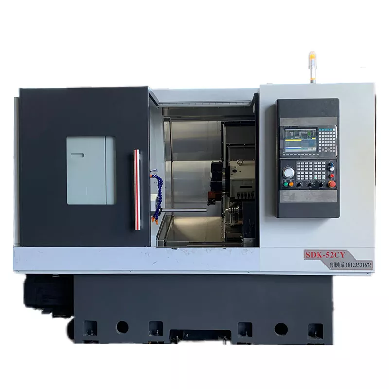 Minchinele CNC CNC cu compus de turnuri interpolate de la axa y